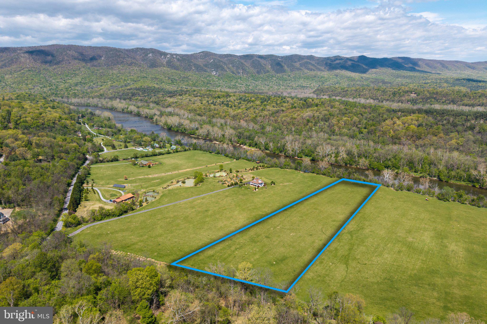 Expansive land with scenic views.
