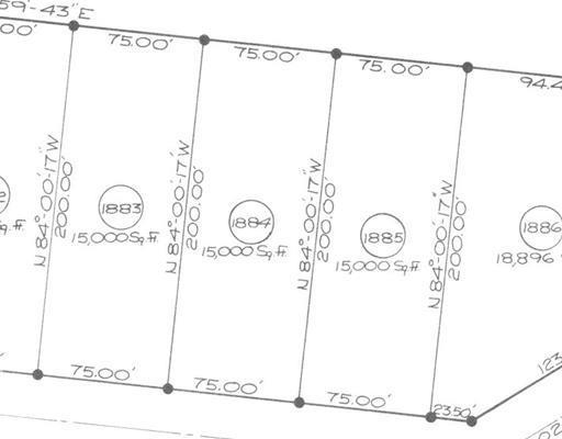 1884 Ridge Road Frye Island, ME 04084 - Photo 2 of 7 Plat Map. Plot Plan of lot 1884