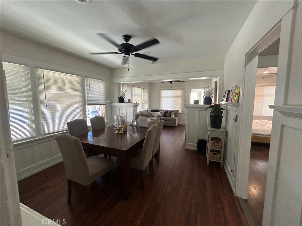 622 West 2nd Street San Pedro, CA 90731 - Photo 39 of 42 a view of a dining room with furniture and a window