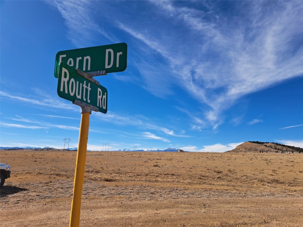 3547 Routt Road Hartsel, CO 80449 - Photo 7 of 22 a view of a street sign