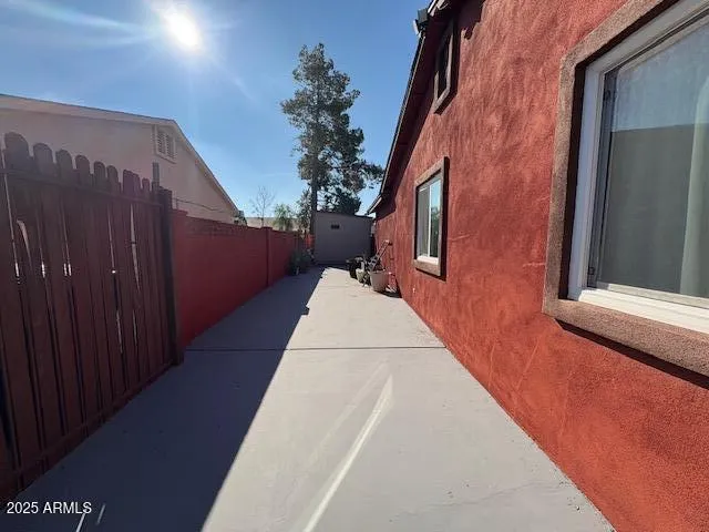 an entryway view with staircase