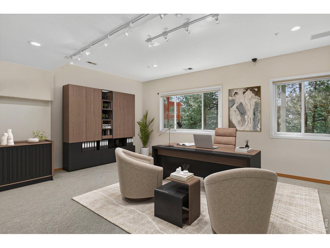 65 Betasso Road Boulder, CO 80302 - Photo 33 of 38 a living room with furniture window and wooden floor