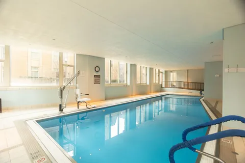 a view of a swimming pool