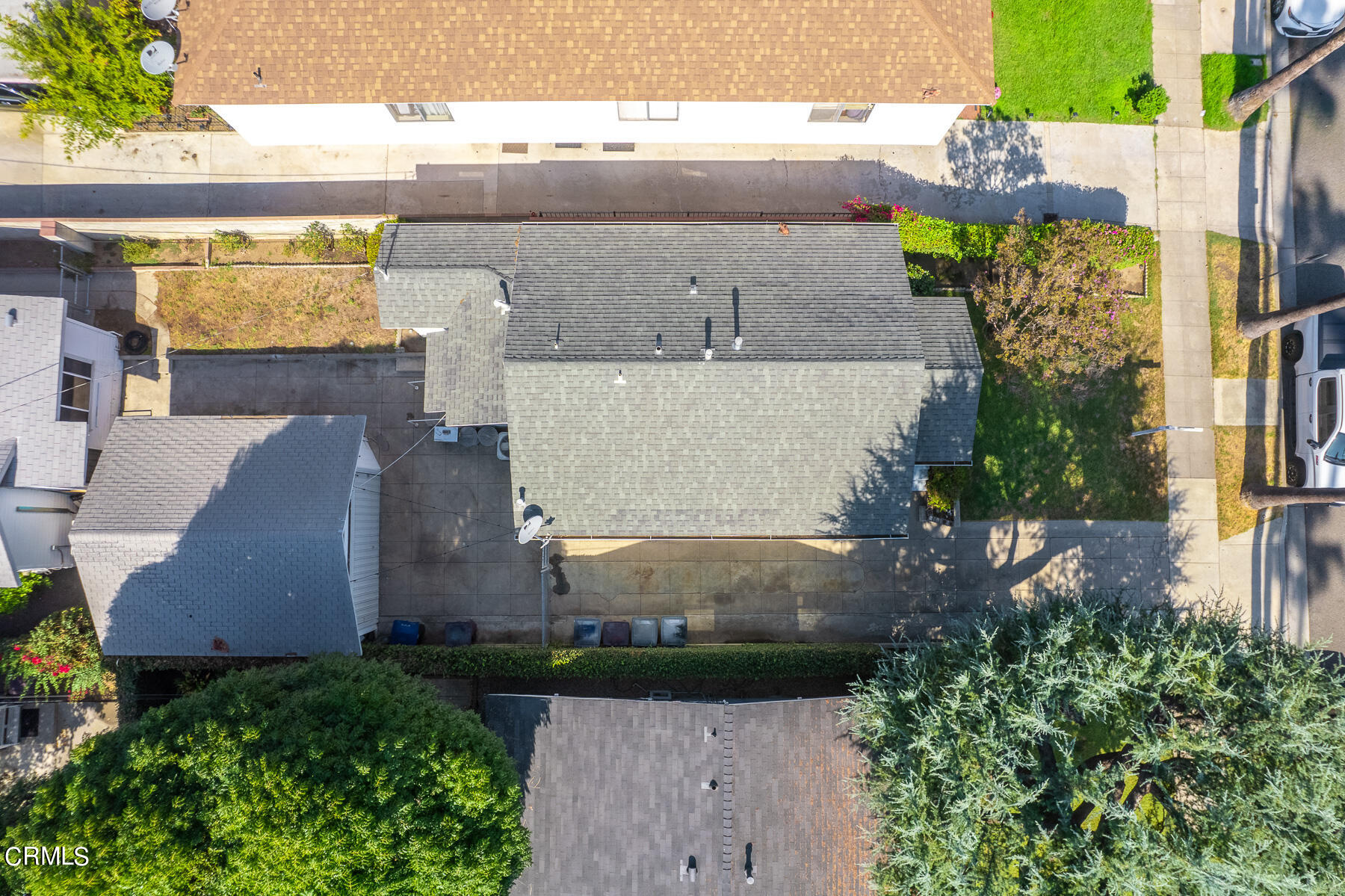 1159 Western Avenue Glendale, CA 91201 - Photo 44 of 52 an aerial view of a house with a yard and large tree