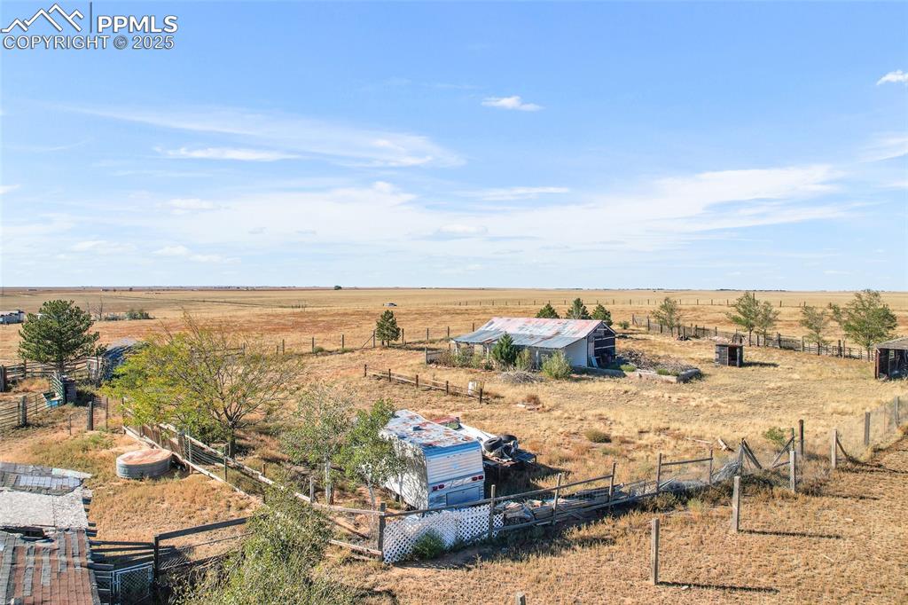 41305 Gieck Road Rush, CO 80833 - Photo 8 of 8 Drone / aerial view with a rural view