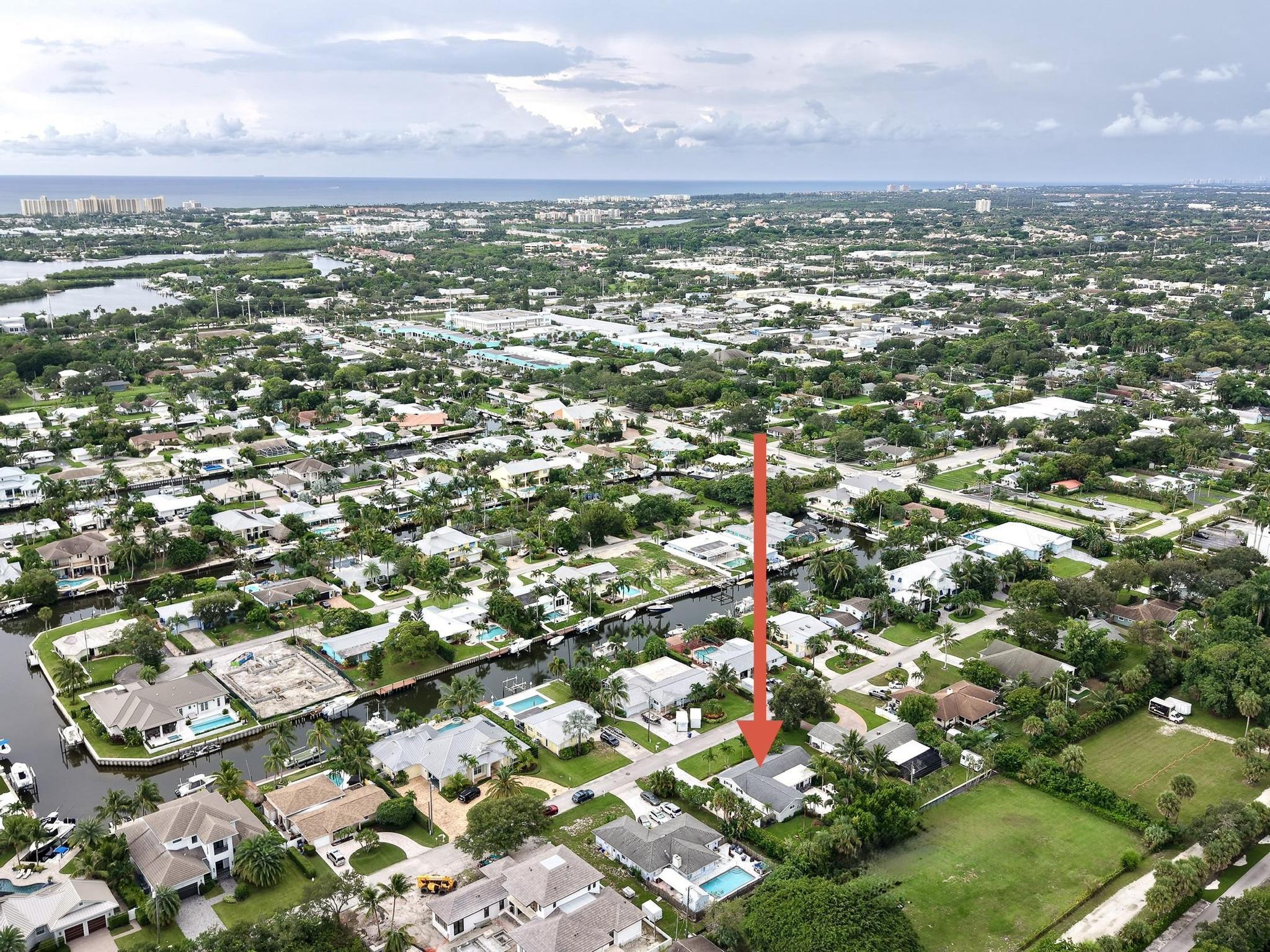 924 Pompano Drive Jupiter, FL 33458 - Photo 36 of 36 a view of city with tall buildings