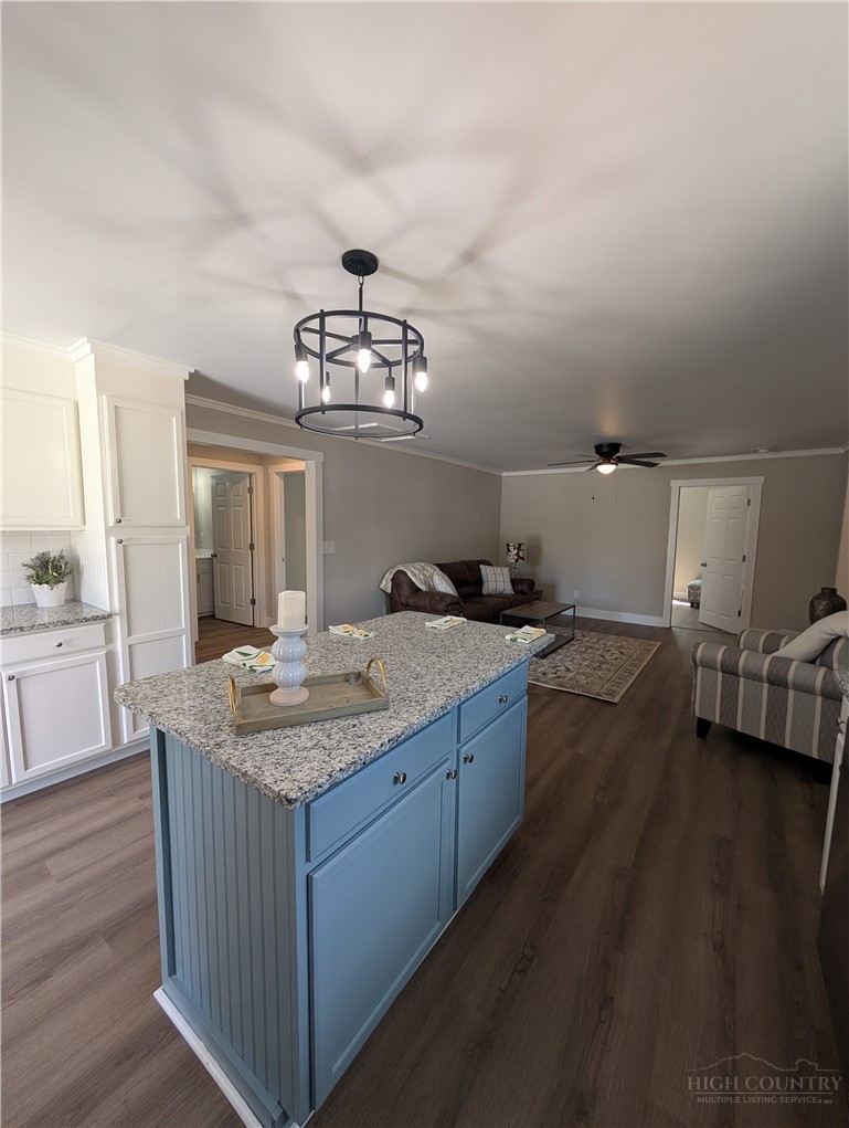 68 Estep Street Sparta, NC 28675 - Photo 4 of 21 a view of a kitchen counter top space