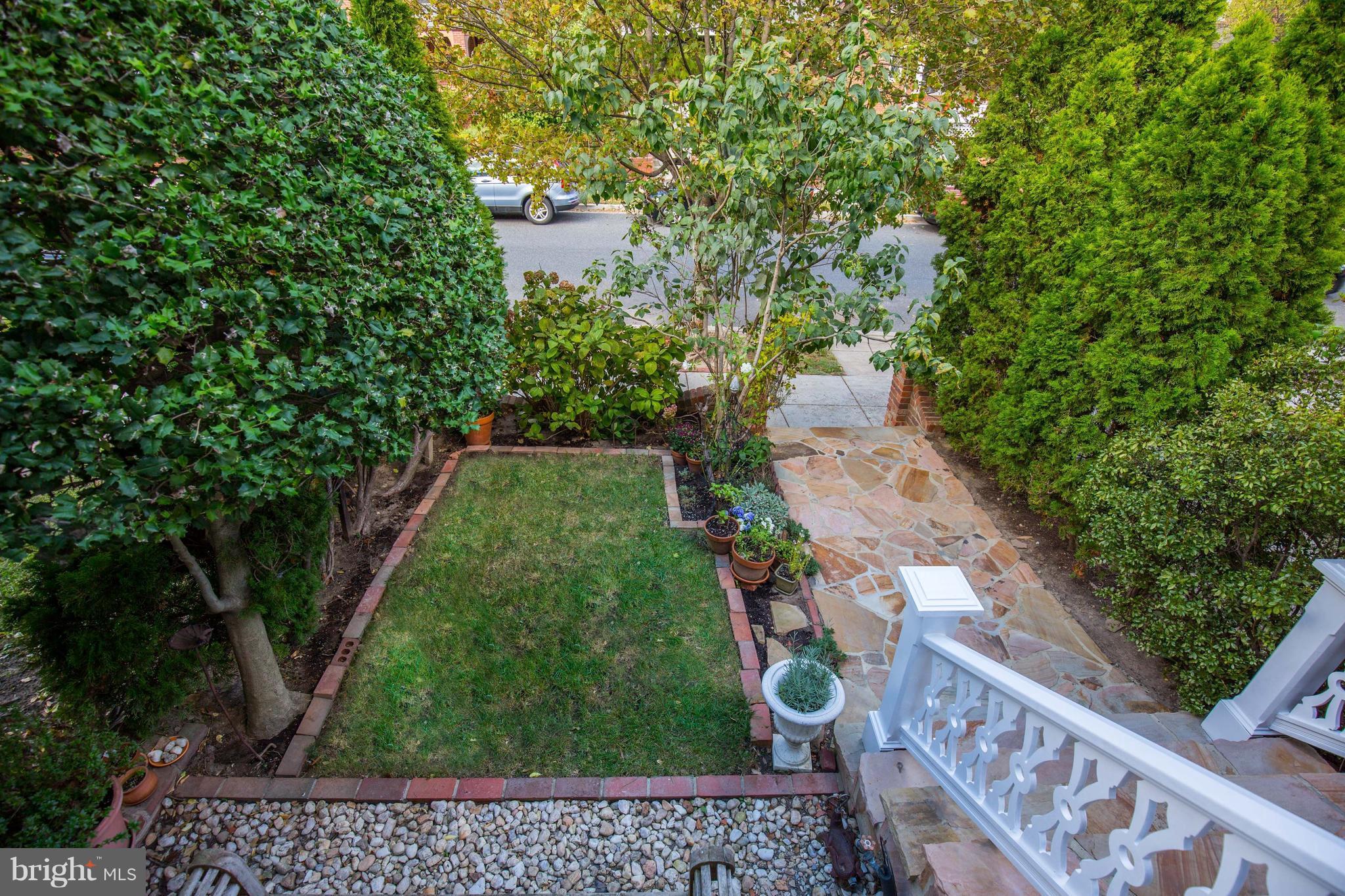 Beautifully landscaped garden