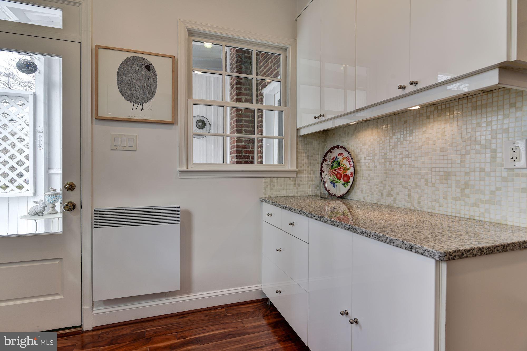 3816 Calvert Street Northwest Washington, DC 20007 - Photo 11 of 30 Kitchen with thoughtful storage spaces