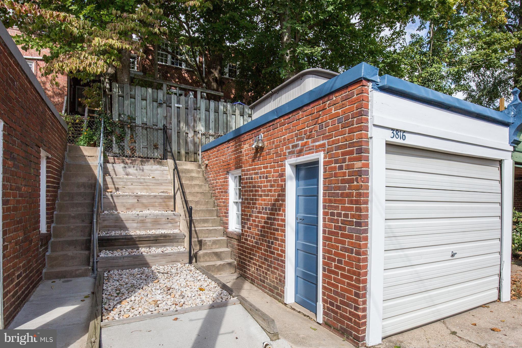 3816 Calvert Street Northwest Washington, DC 20007 - Photo 29 of 30 One car garage and rear access