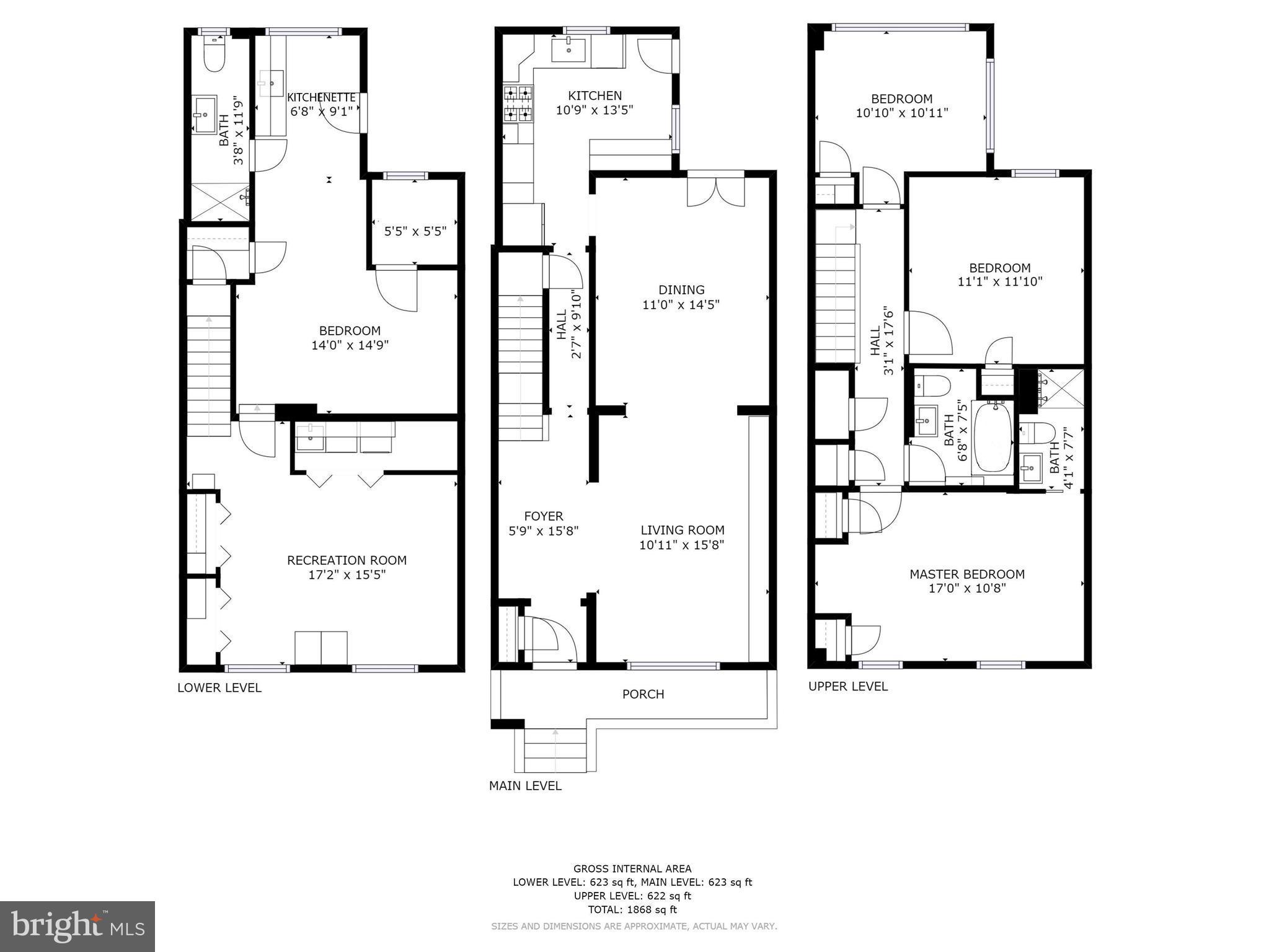3816 Calvert Street Northwest Washington, DC 20007 - Photo 30 of 30 Floor Plan