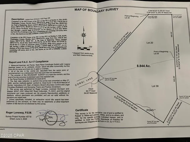 $84,500 | 0 Corgi Lane, Chipley, FL 32428