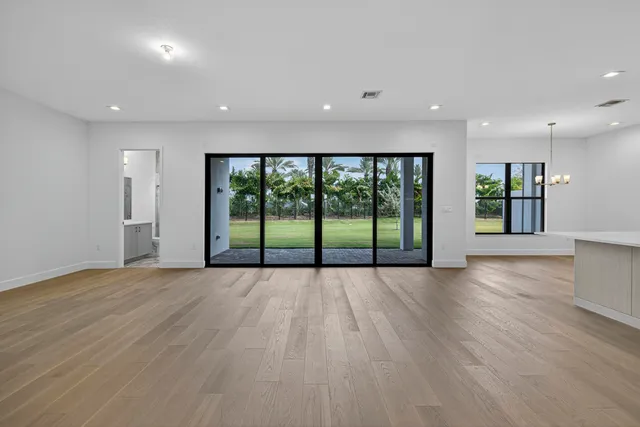 a room with musical instruments and air hockey table