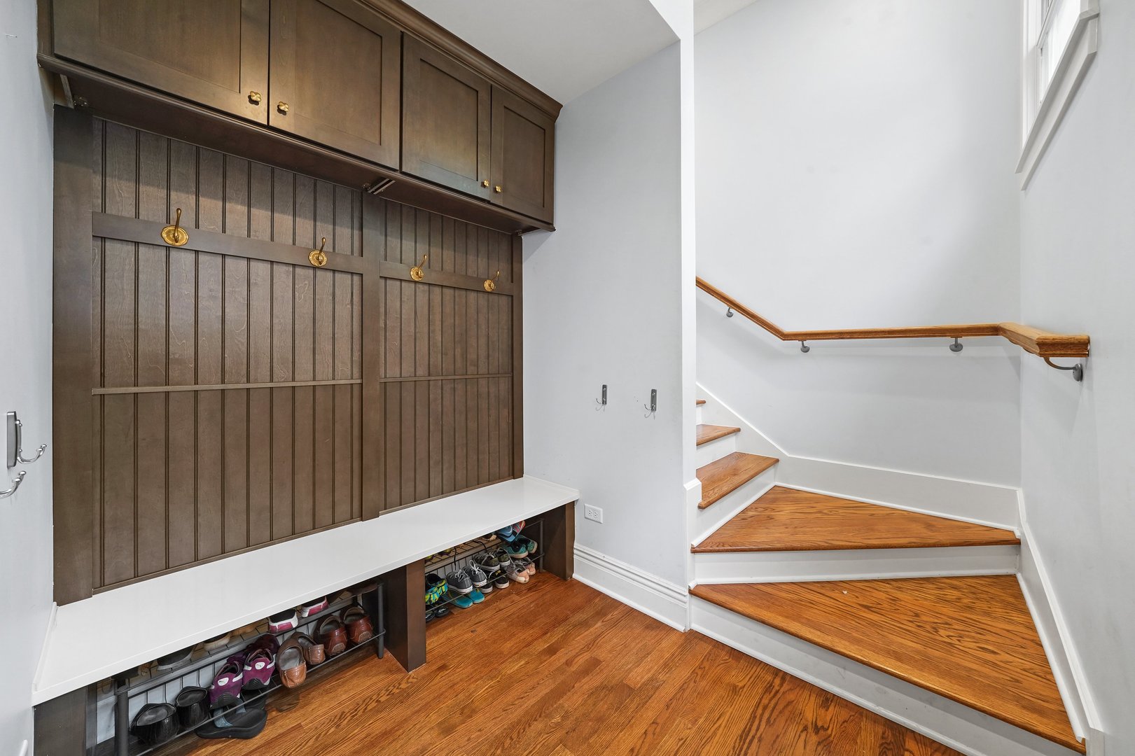 295 Herrick Road Riverside, IL 60546 - Photo 29 of 32 a view of front door with wooden floor