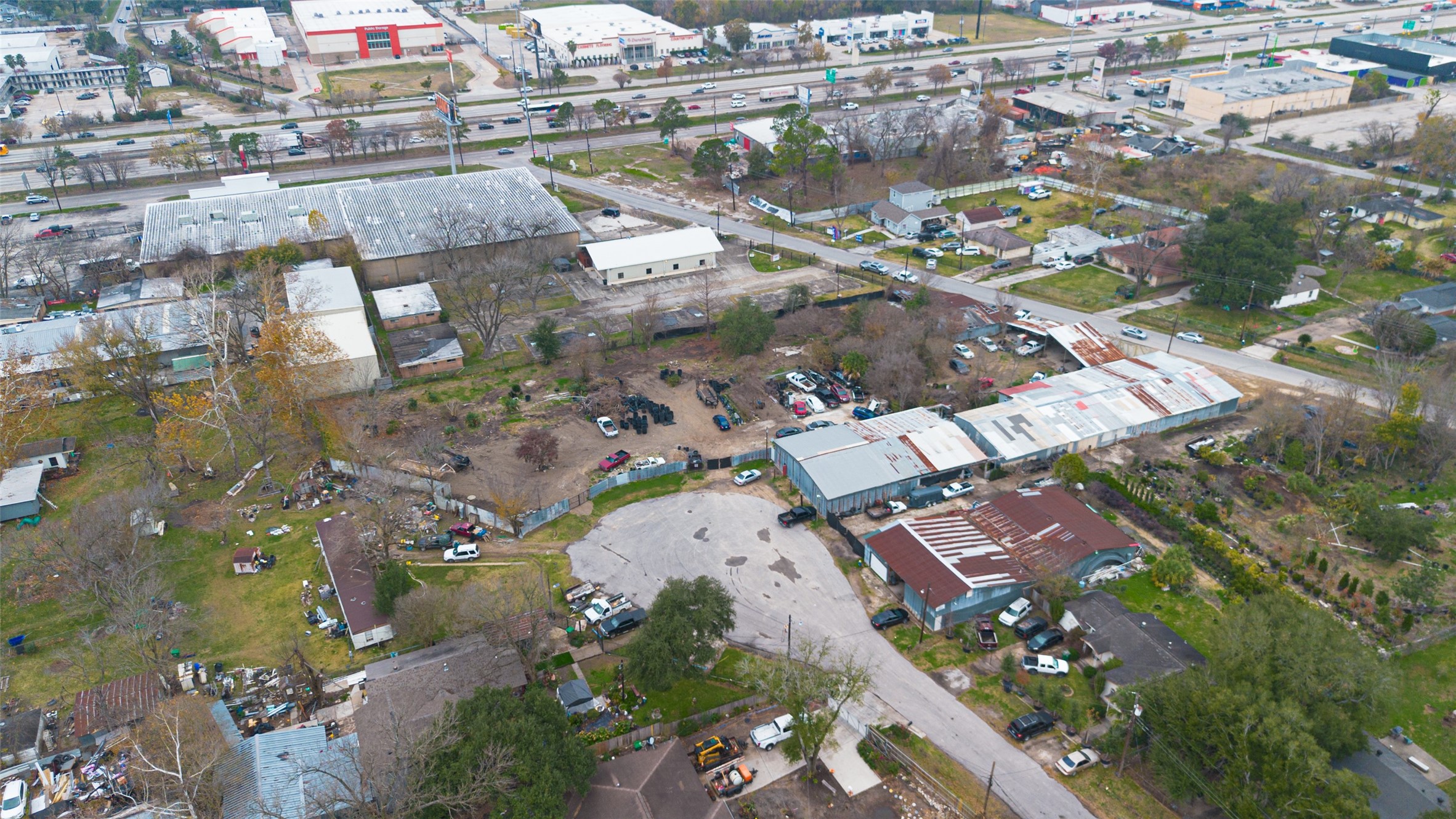 521 Blue Bell Road Houston, TX 77037 - Photo 13 of 29 an aerial view of residential houses with outdoor space
