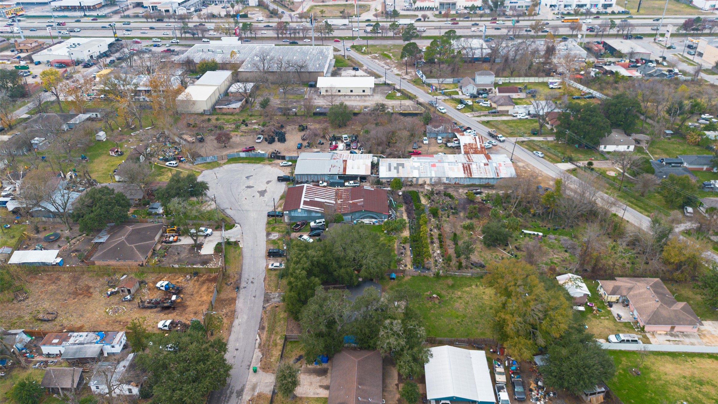 521 Blue Bell Road Houston, TX 77037 - Photo 17 of 29 an aerial view of residential houses with outdoor space
