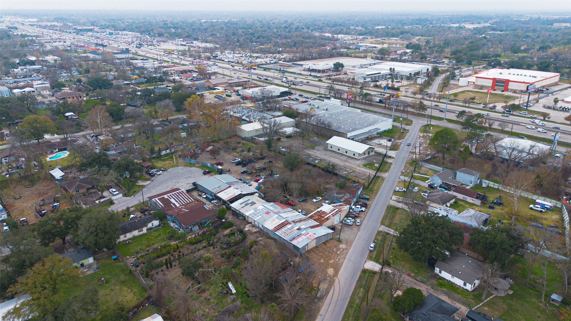 521 Blue Bell Road Houston, TX 77037 - Photo 25 of 29 an aerial view of a city