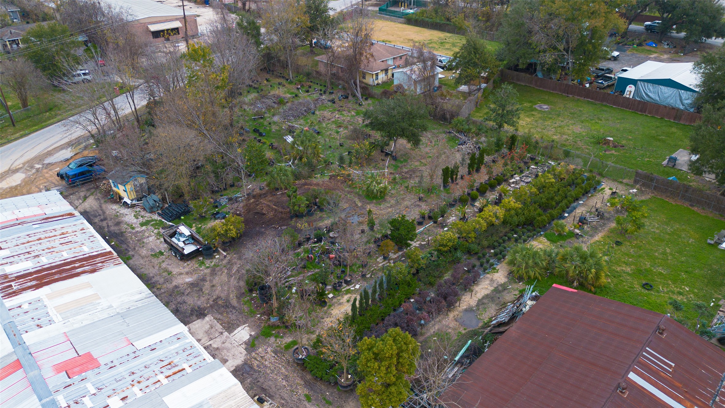 521 Blue Bell Road Houston, TX 77037 - Photo 29 of 29 an aerial view of a house with a yard