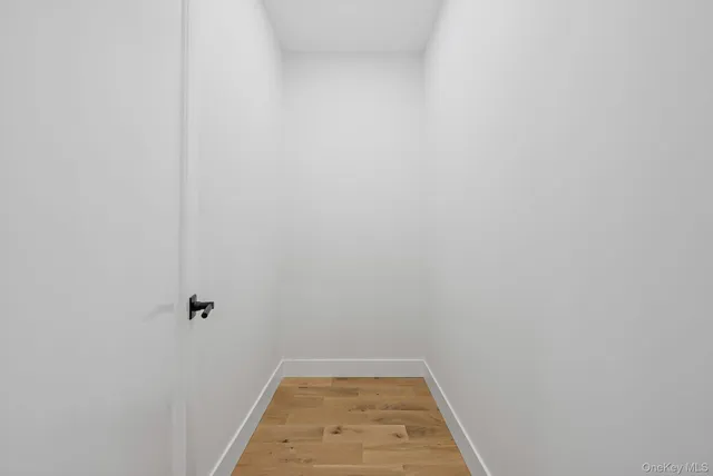 a view of a dining room with furniture and window