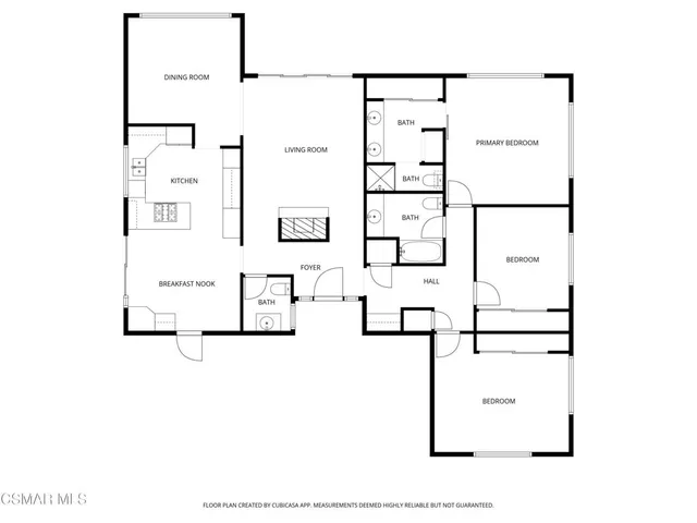 a picture of a floor plan