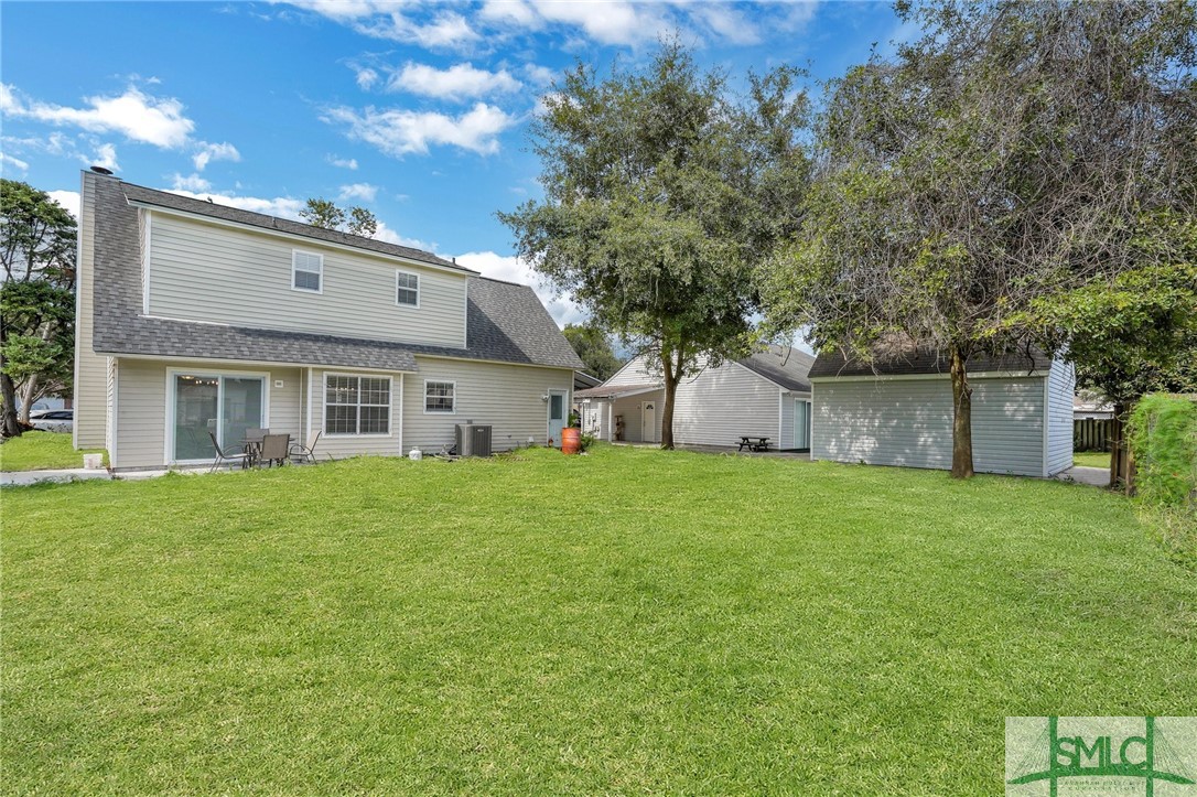 11 Ropemaker Court, Unit FURNISHED Savannah, GA 31410 - Photo 28 of 40 Back Yard before fence