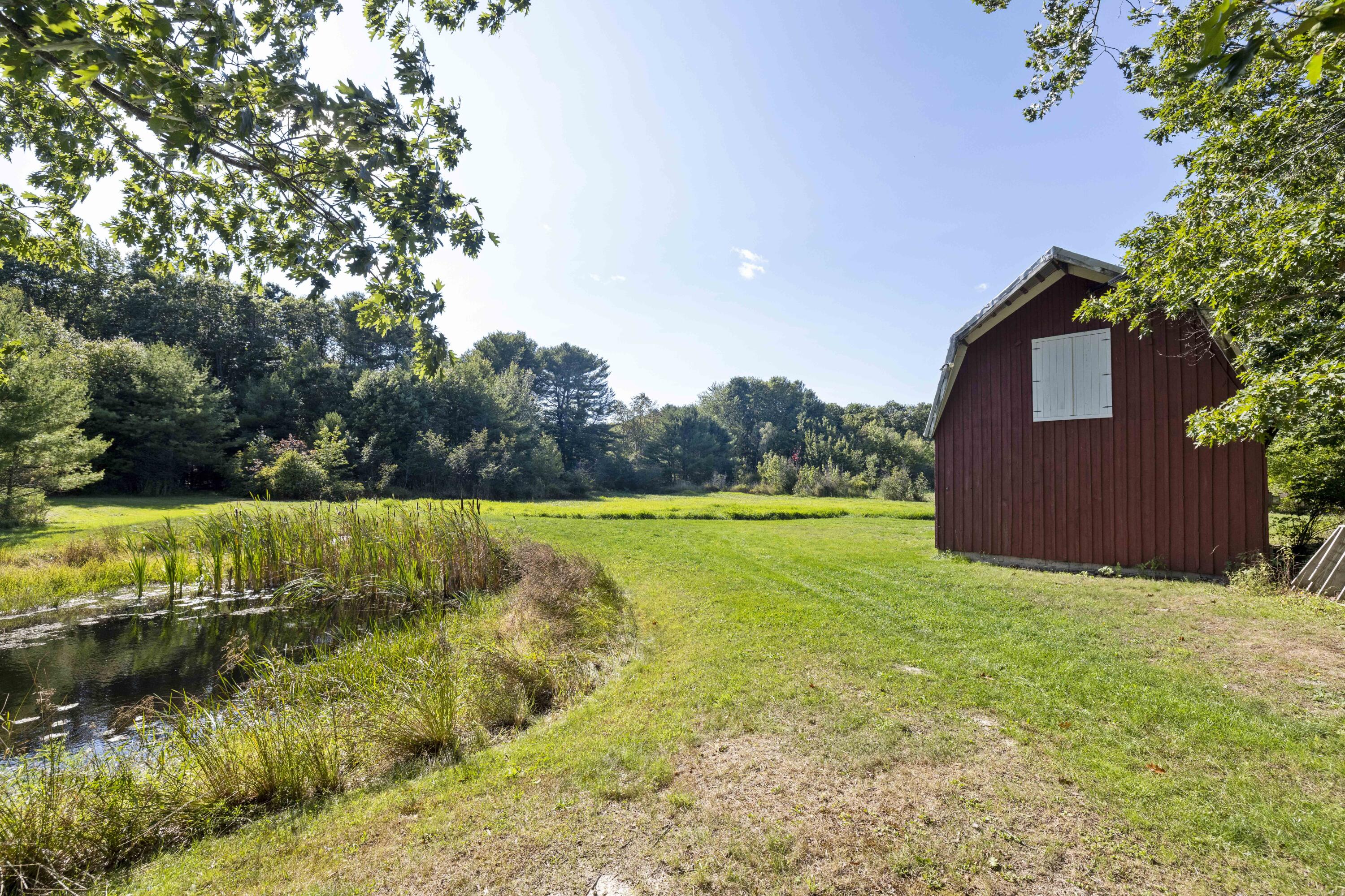 8 Clover Leaf Farm Road Kennebunkport, ME 04046 - Photo 79 of 92 Barn 4 and pond