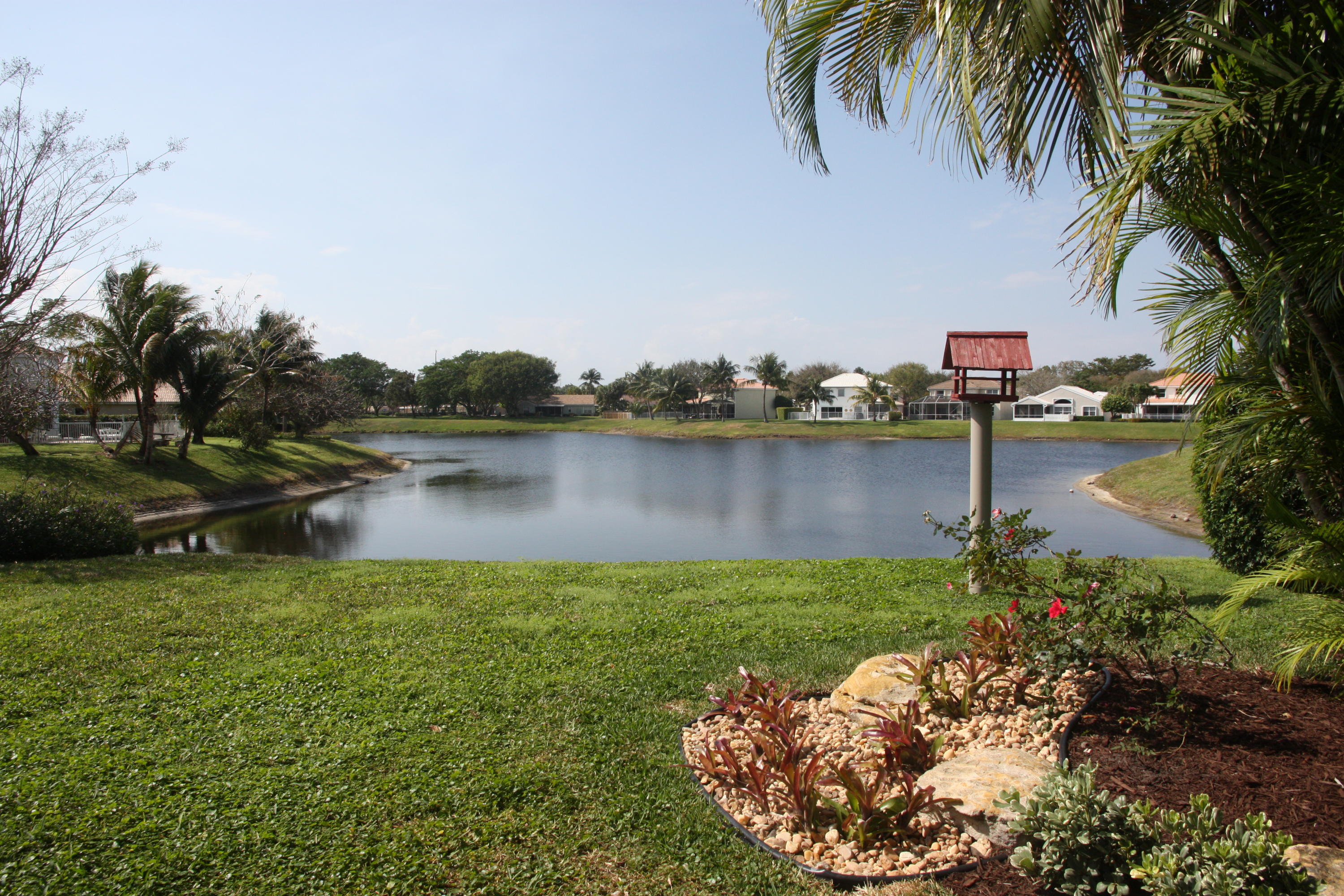 1340 Sabal Lakes Road Delray Beach, FL 33445 - Photo 16 of 19 Right side view of lake