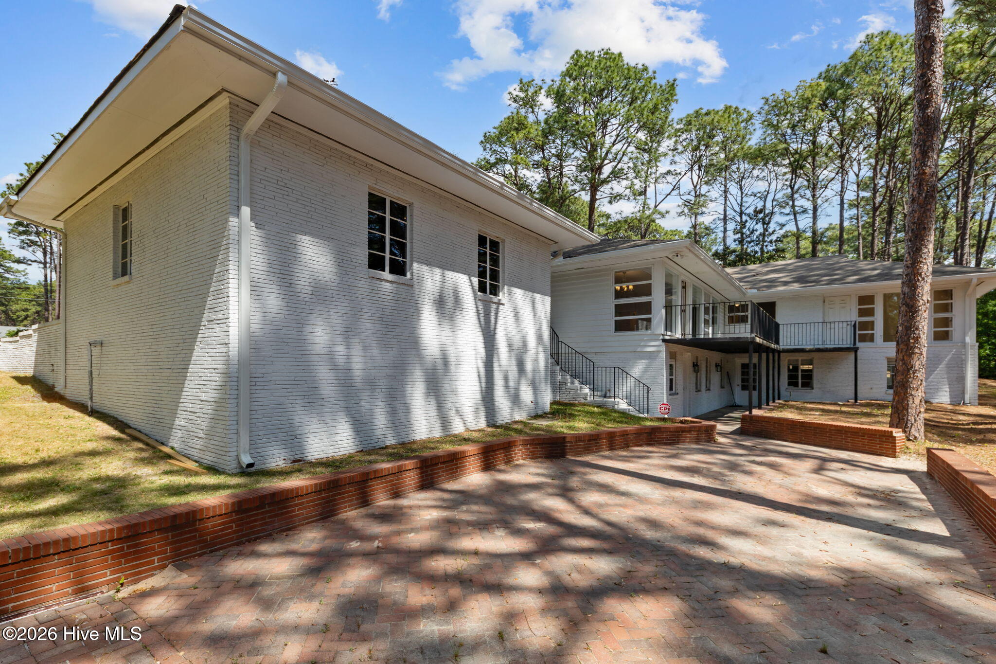 1010 Bion Butler Road Aberdeen, NC 28315 - Photo 46 of 62 Brick courtyard