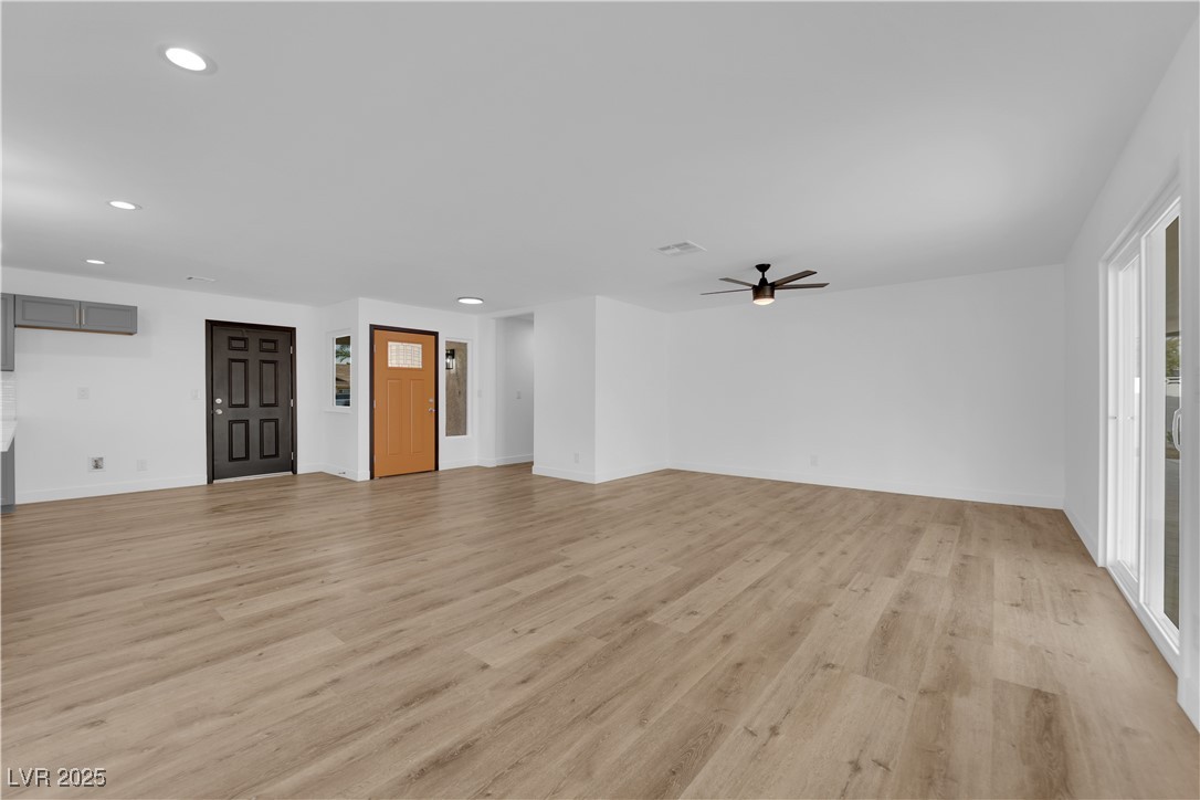 3228 Robin Circle Las Vegas, NV 89121 - Photo 7 of 45 Unfurnished living room with recessed lighting, a