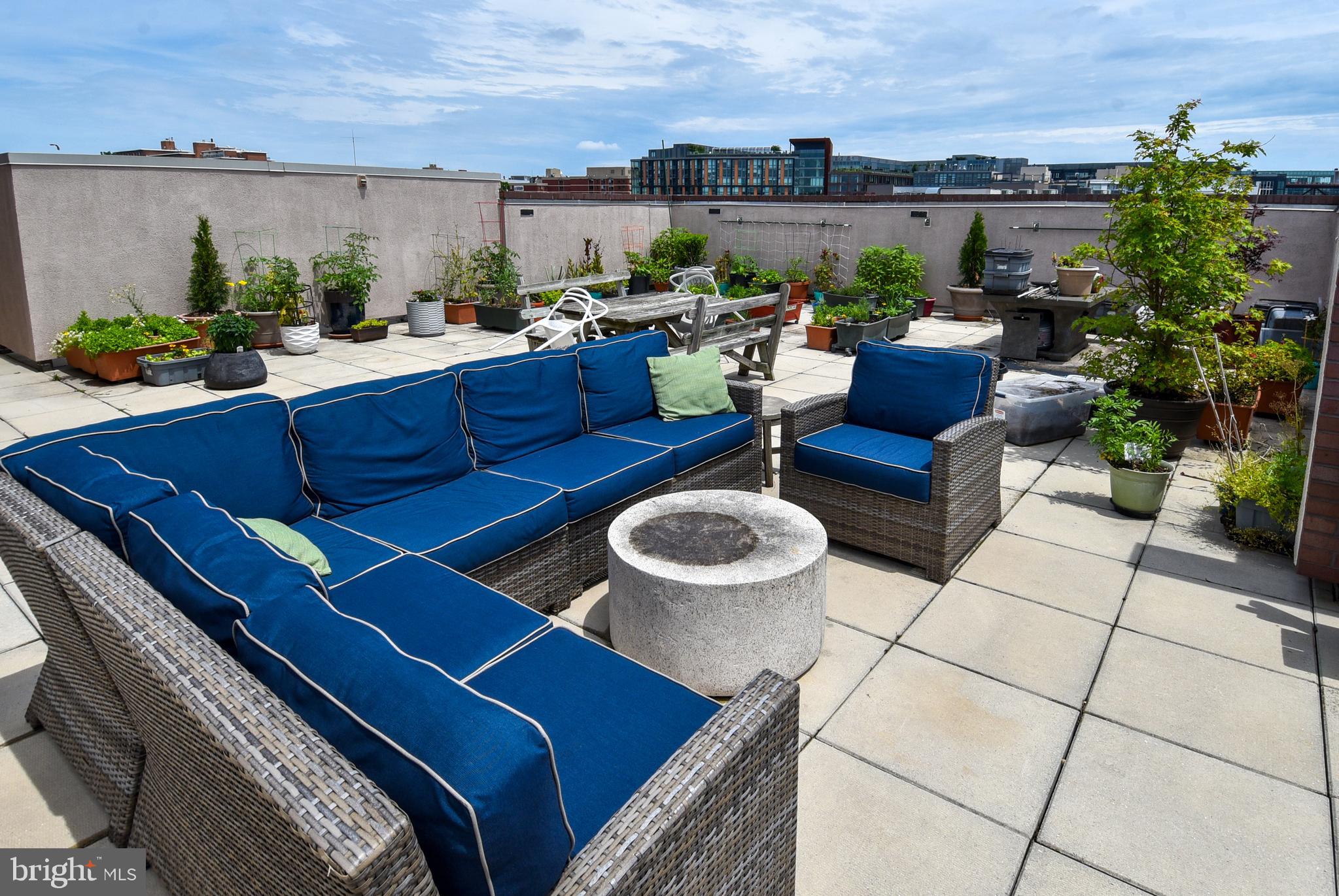 2100 11th Street Northwest, Unit G02 Washington, DC 20001 - Photo 35 of 36 a view of a terrace with furniture