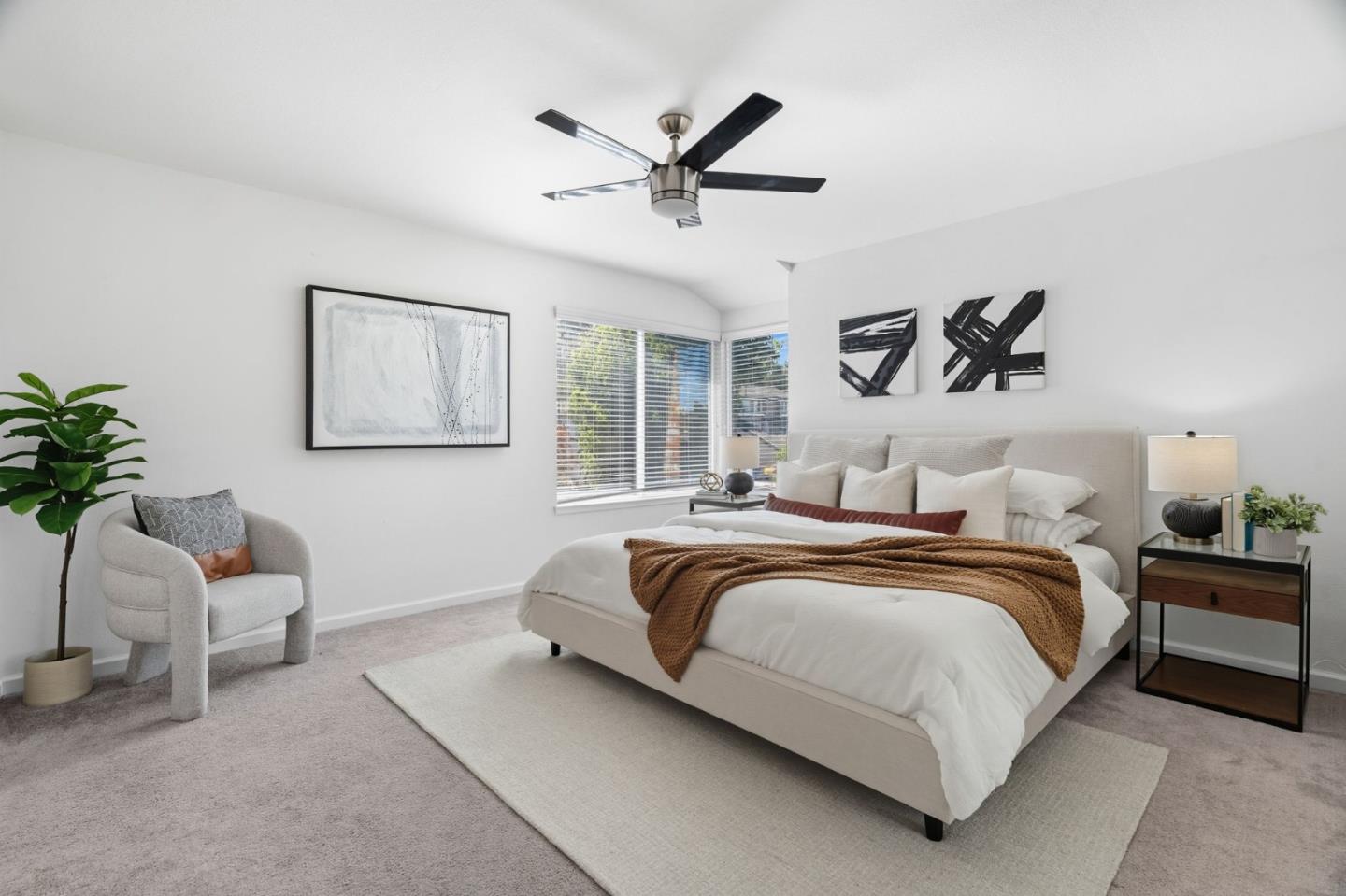 24392 Machado Court Hayward, CA 94541 - Photo 25 of 48 a bedroom with a bed and window