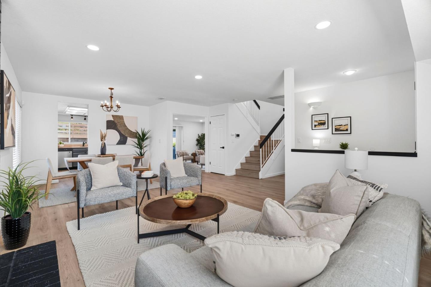 24392 Machado Court Hayward, CA 94541 - Photo 9 of 48 a living room with furniture and wooden floor