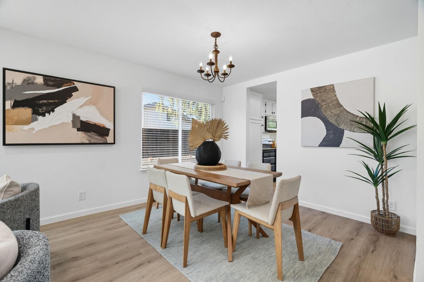 24392 Machado Court Hayward, CA 94541 - Photo 10 of 48 a view of a livingroom with furniture and wooden floor