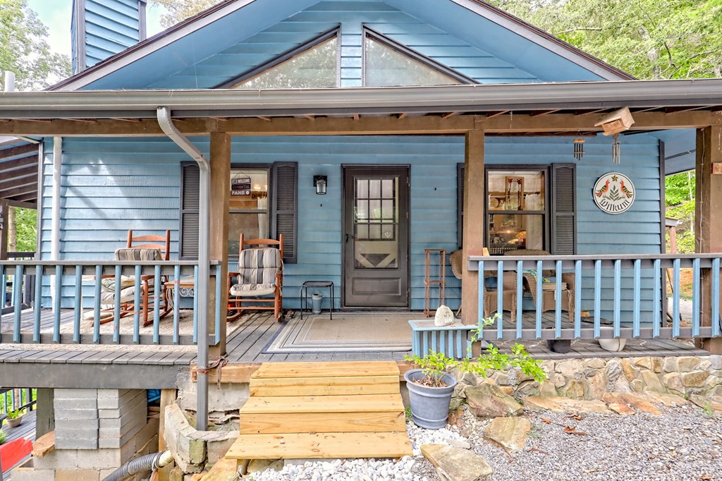 773 Rolling Oaks Road Murphy, NC 28906 - Photo 13 of 72 a front view of a house with a porch