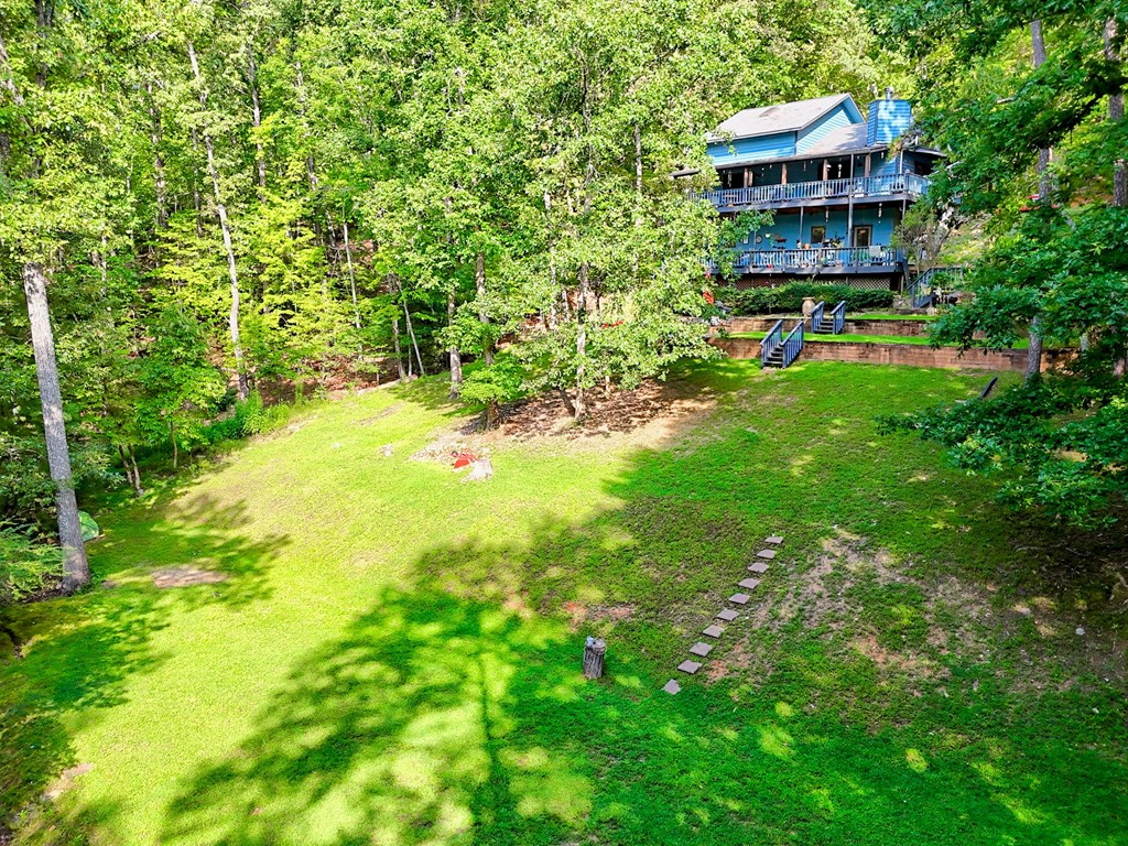 773 Rolling Oaks Road Murphy, NC 28906 - Photo 69 of 72 a view of a house with a backyard