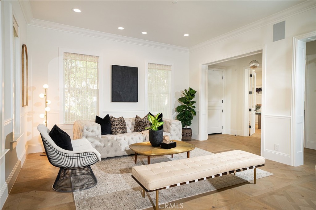 17 Boardwalk Newport Beach, CA 92660 - Photo 15 of 58 a living room with furniture and wooden floor