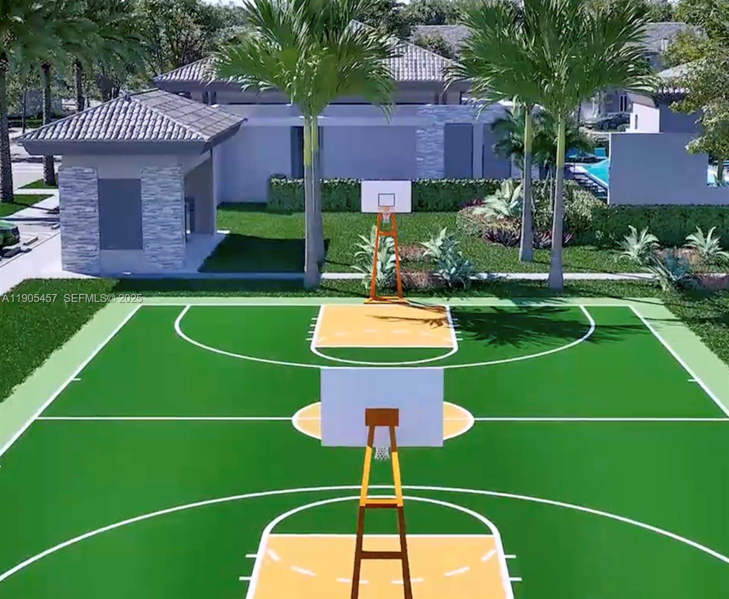 640 Southeast 14th Street Homestead, FL 33034 - Photo 21 of 29 a view of a basketball court