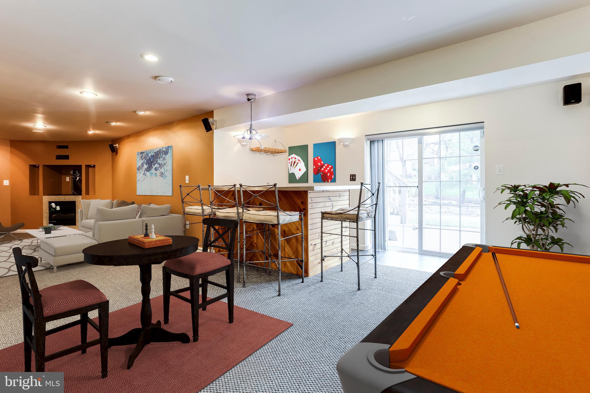 5081 Jericho Road Columbia, MD 21044 - Photo 8 of 34 Lower level Recreation Room