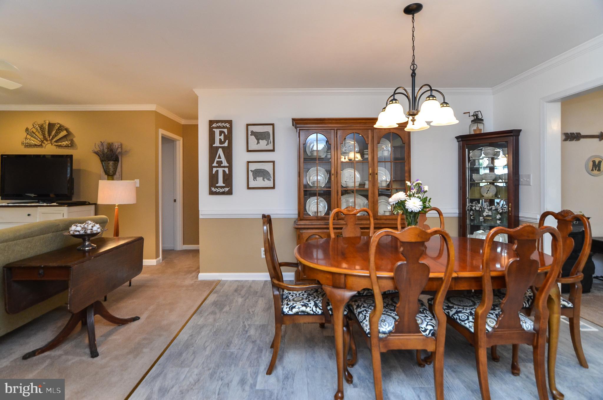 6129 Igo Road King George, VA 22485 - Photo 17 of 67 Dining room open to kitchen and living room!