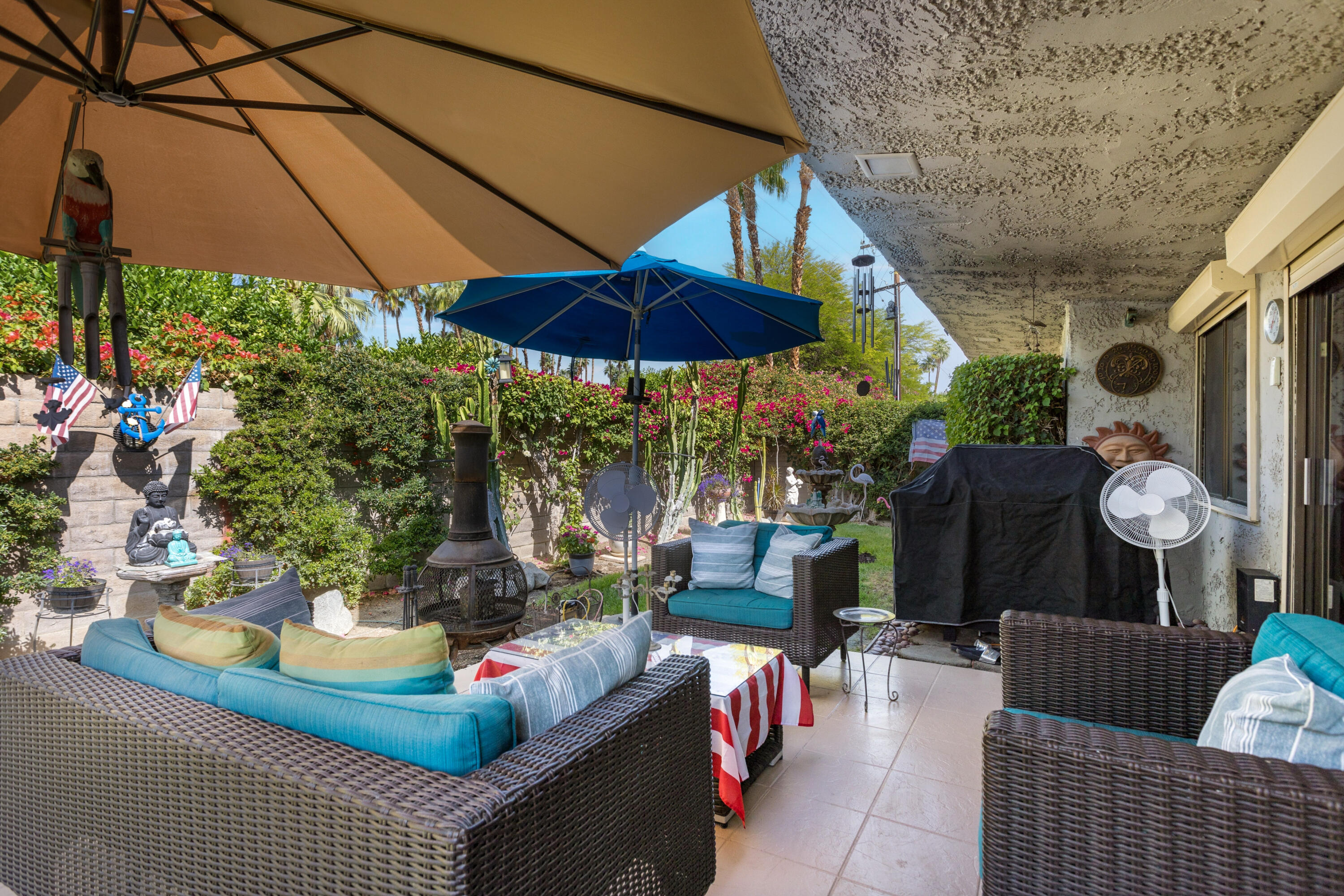 1111 Ramon Road, Unit 106 Palm Springs, CA 92264 - Photo 21 of 42 Patio #2