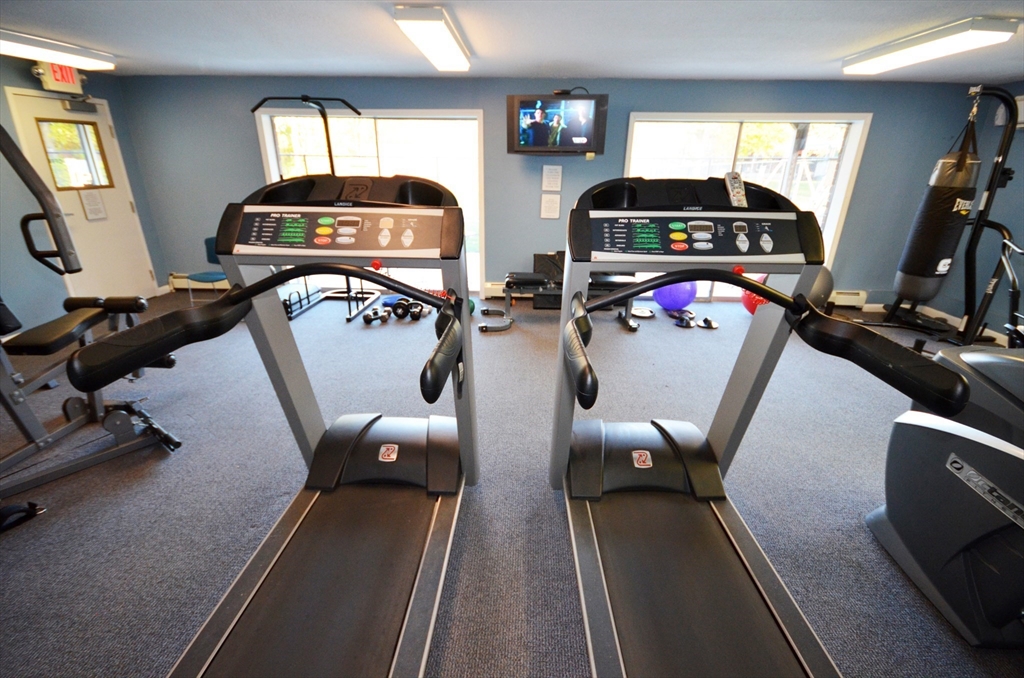 35 Fernview Avenue, Unit 5 North Andover, MA 01845 - Photo 29 of 32 a view of a room with gym equipment