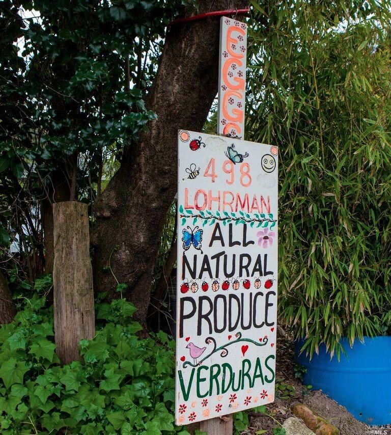 a sign on the side of a road