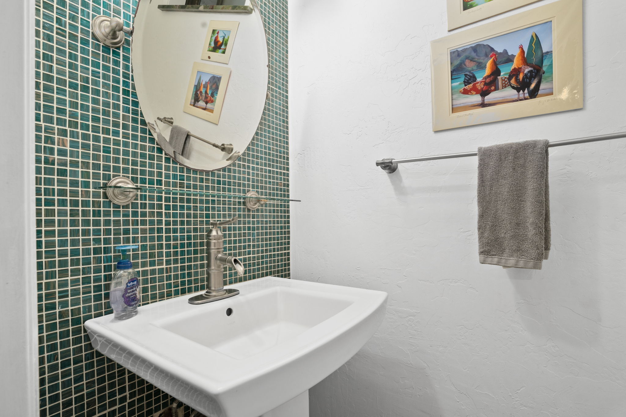 5050 Lawai Road, Unit 311 Koloa, HI 96756 - Photo 12 of 21 a bathroom with a sink and mirror