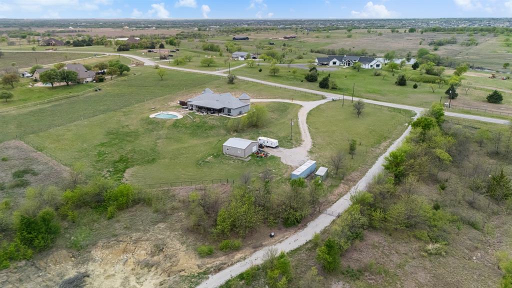 1395 Private Road 4011 Decatur, TX 76234 - Photo 32 of 34 an aerial view of a house with a yard