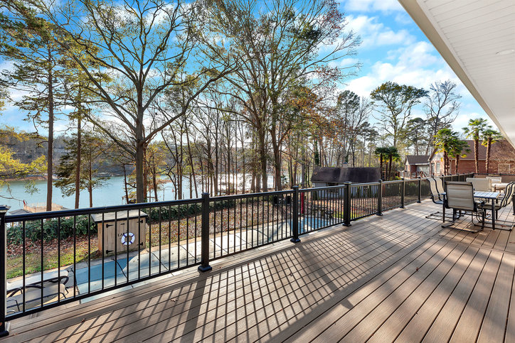 107 Shady Lane Anderson, SC 29625 - Photo 5 of 48 Deck overlooking pool