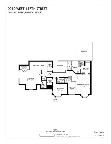 $2,500,000 | 9910 West 167th Street, Orland Park, IL 60467