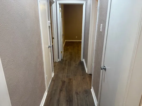 wooden floor in a gallery