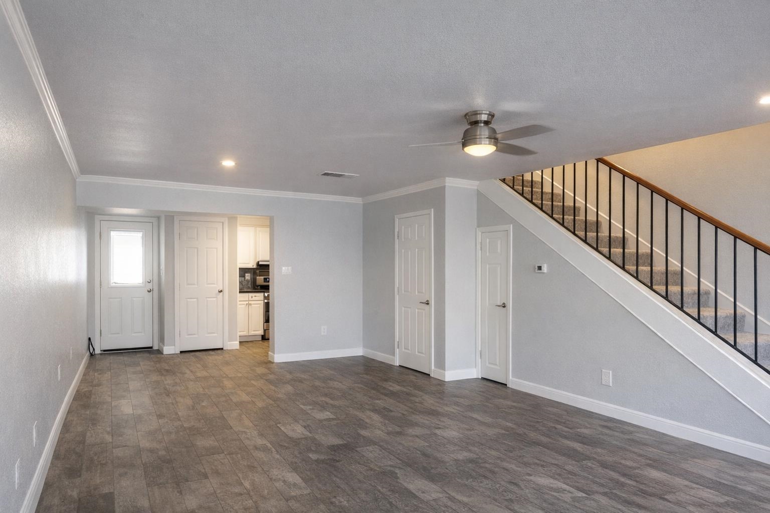105 Star, Unit 4 Horseshoe Bay, TX 78657 - Photo 2 of 13 a view of empty room with wooden floor