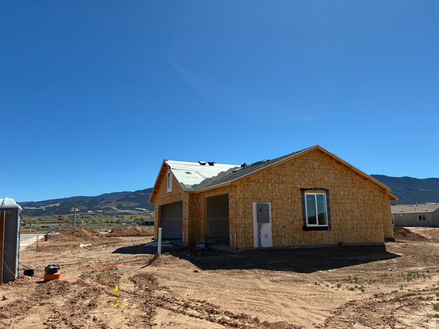 946 East Remington Road Enoch, UT 84721 - Photo 3 of 4 View of home's exterior with a mountain view
