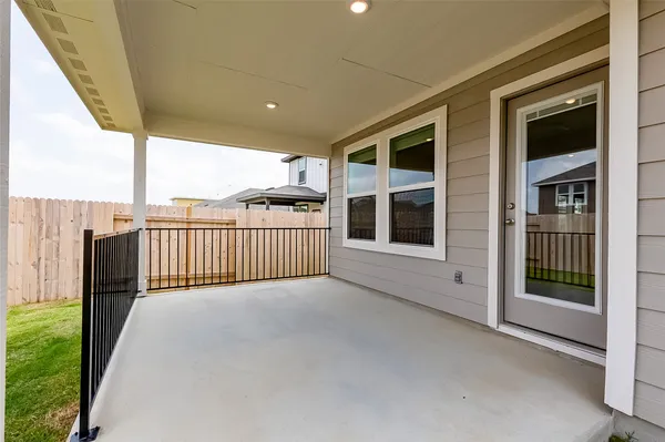 a view of a balcony